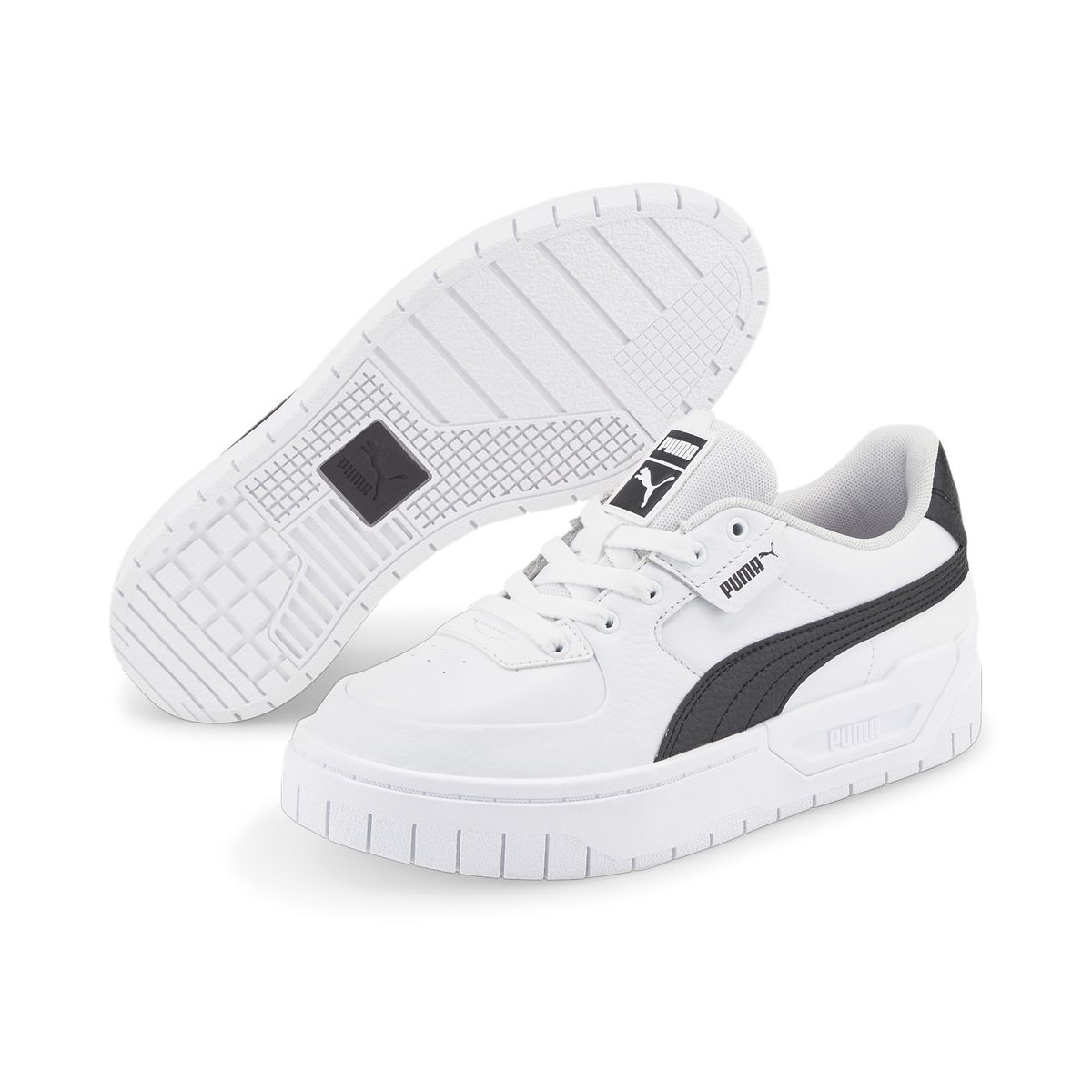 Cali Dream Leder Plateau Sneaker