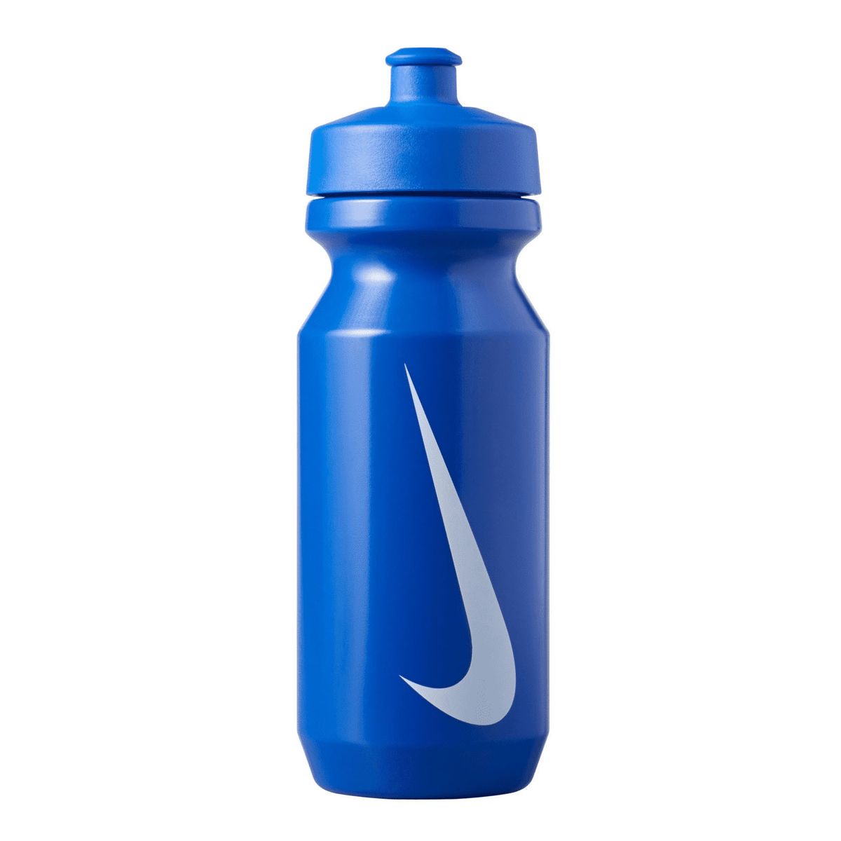 Blaue Sportwasserflasche mit Logo