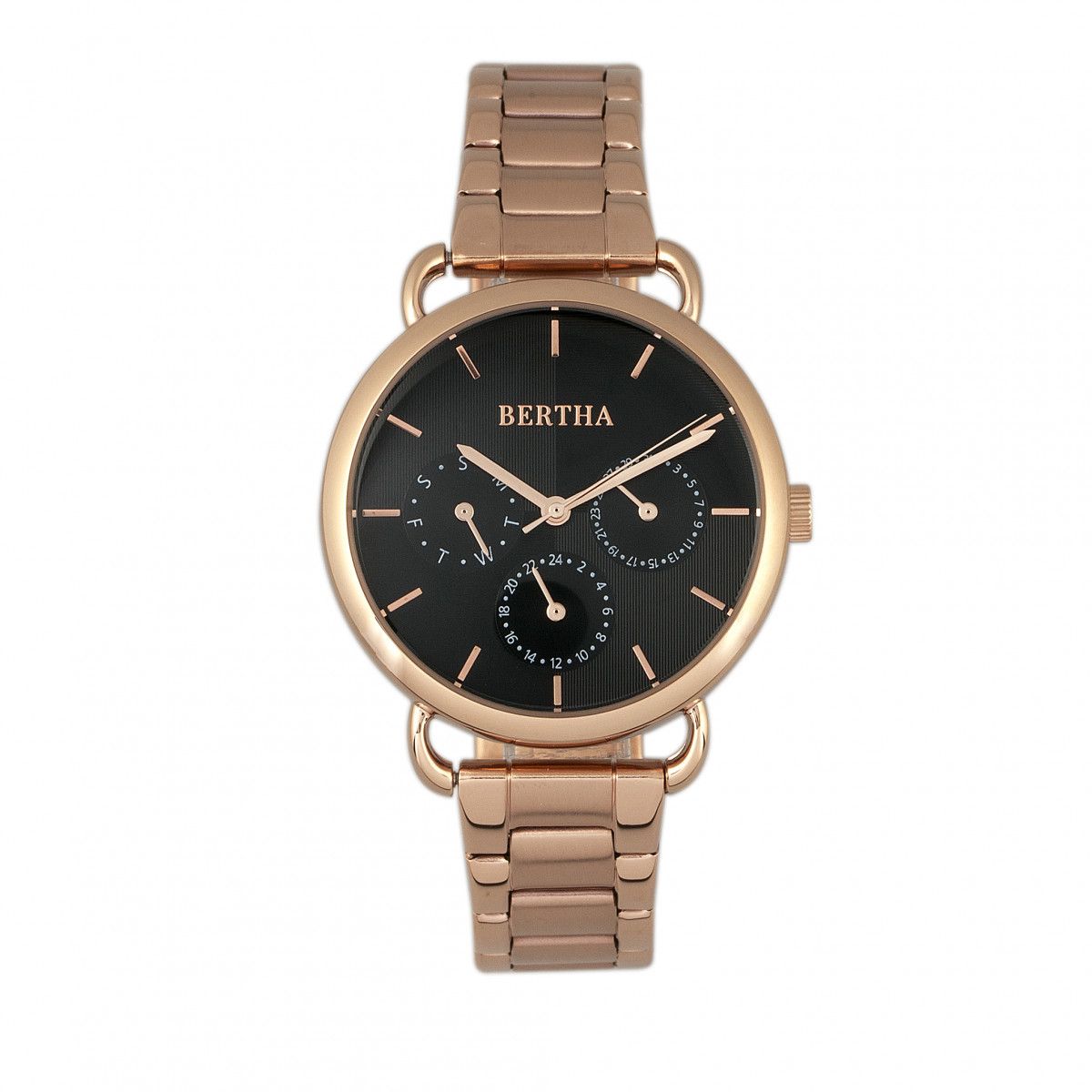 Bertha Gwen Roségold Uhr