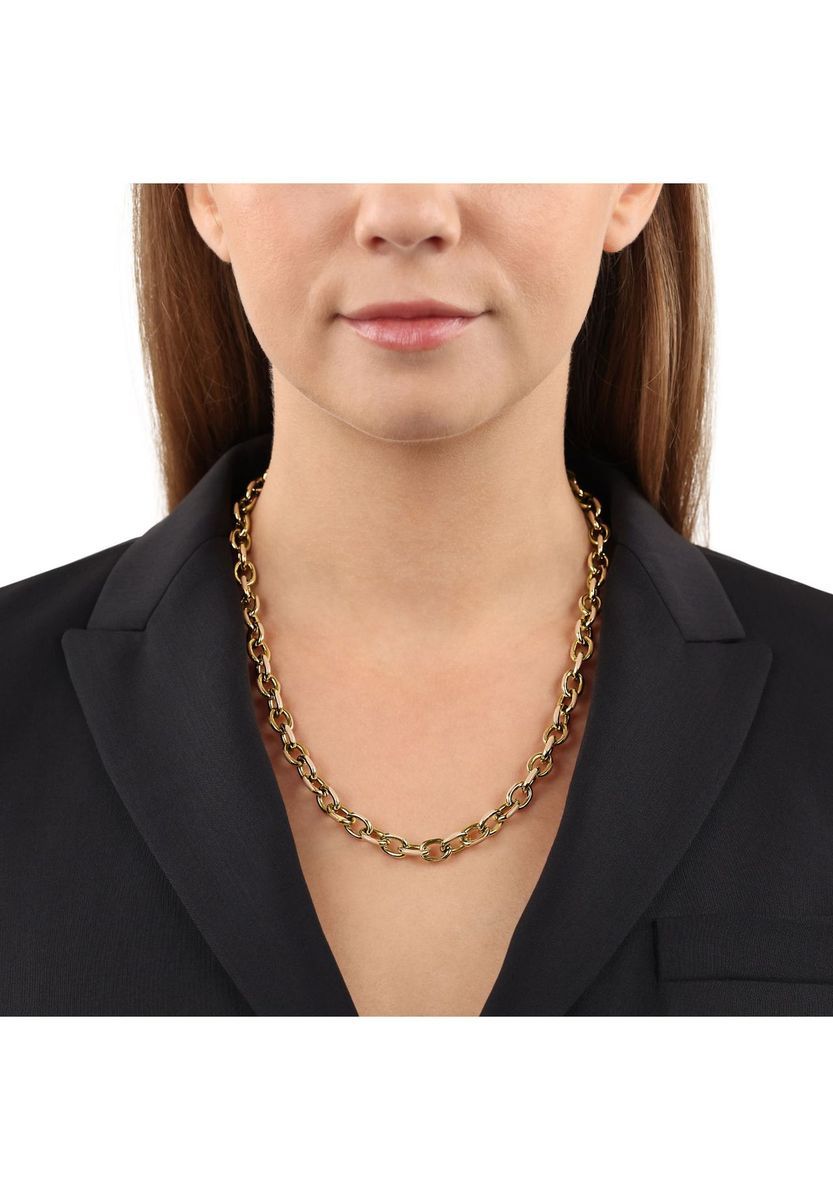 JOOP! Damen Kette, Edelstahl, GOLD