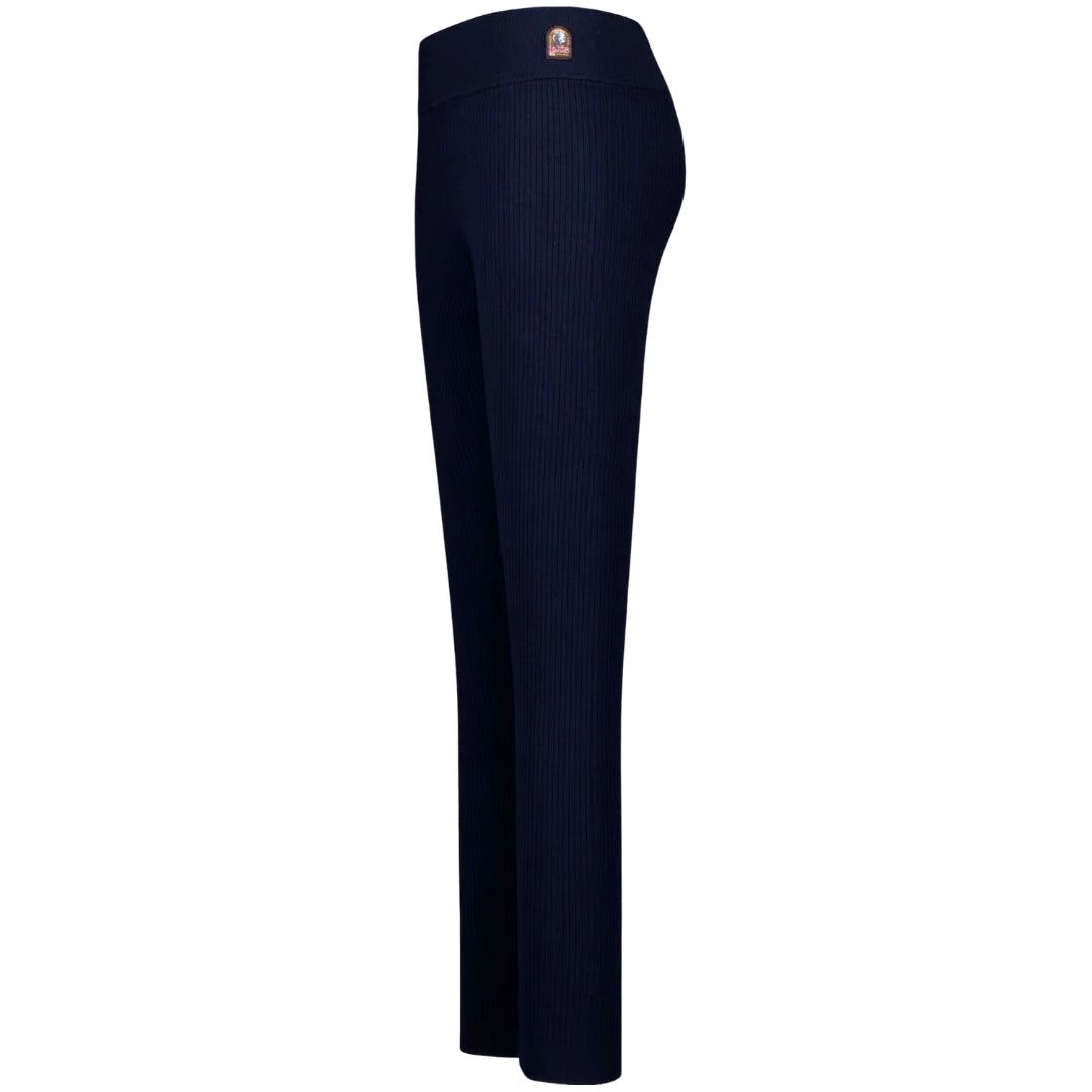 Gerippte High-Waisted Loungewear-Leggings