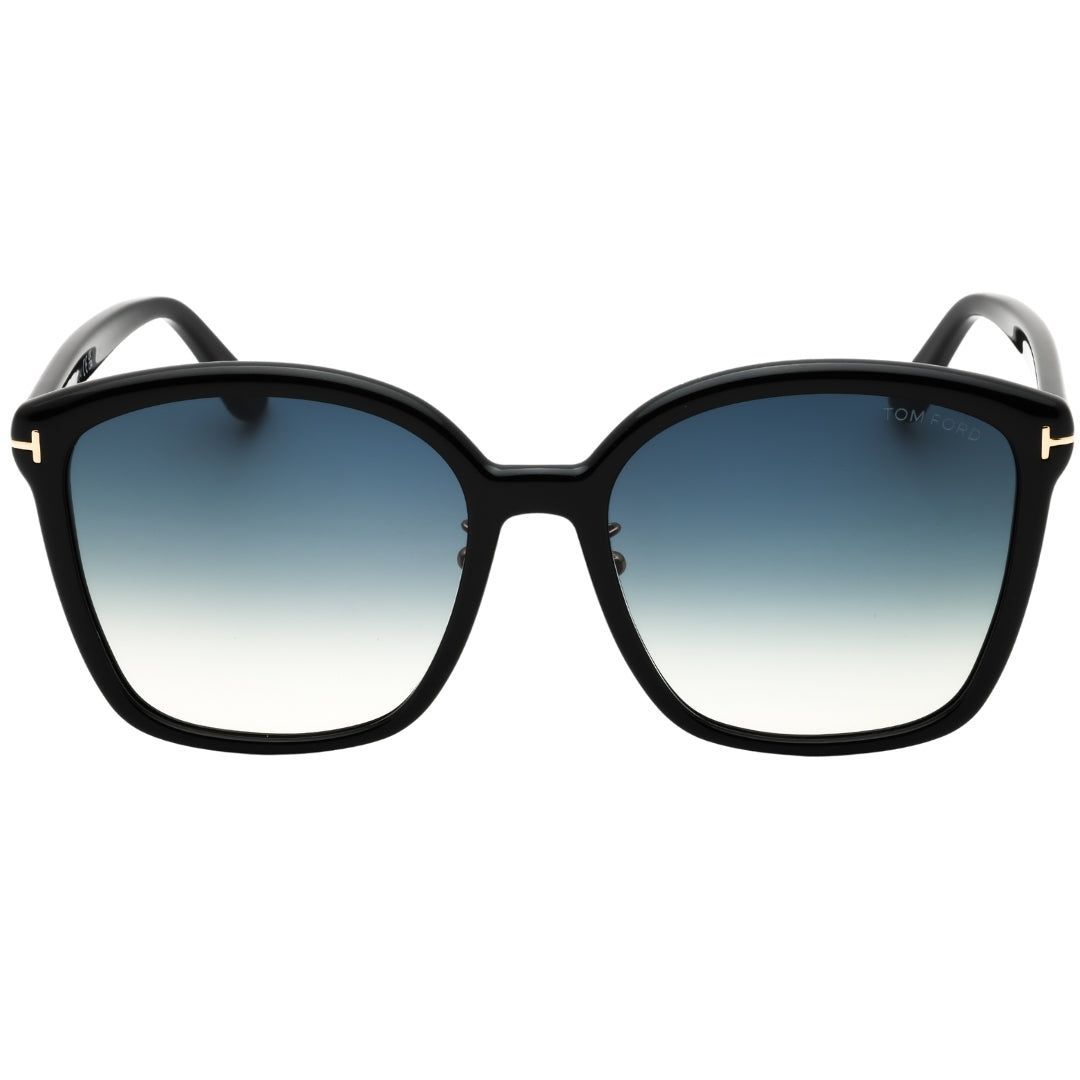 Elegante Butterfly Sonnenbrille mit Farbverlauf