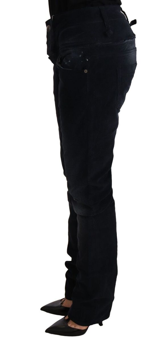 Slim-Fit Jeans aus Washed-Denim