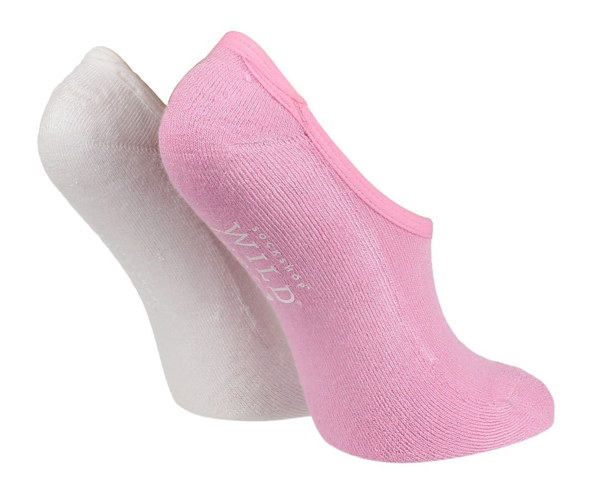 Sanfte Griffigkeit - 6 Paar Damen Socken ohne Gummi - Liebesvögel