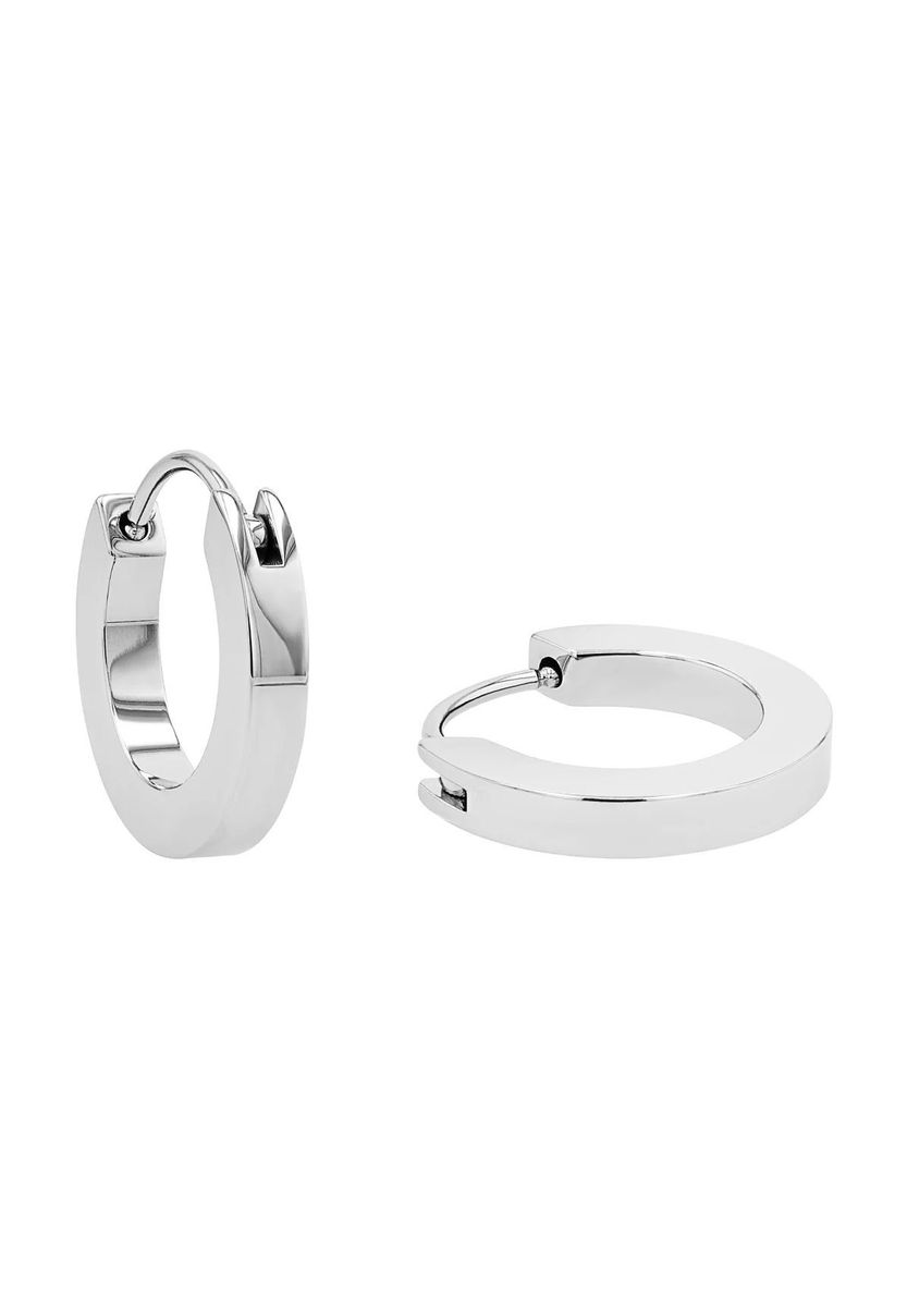 JOOP! Damen Creolen, Edelstahl, SILBER, 99