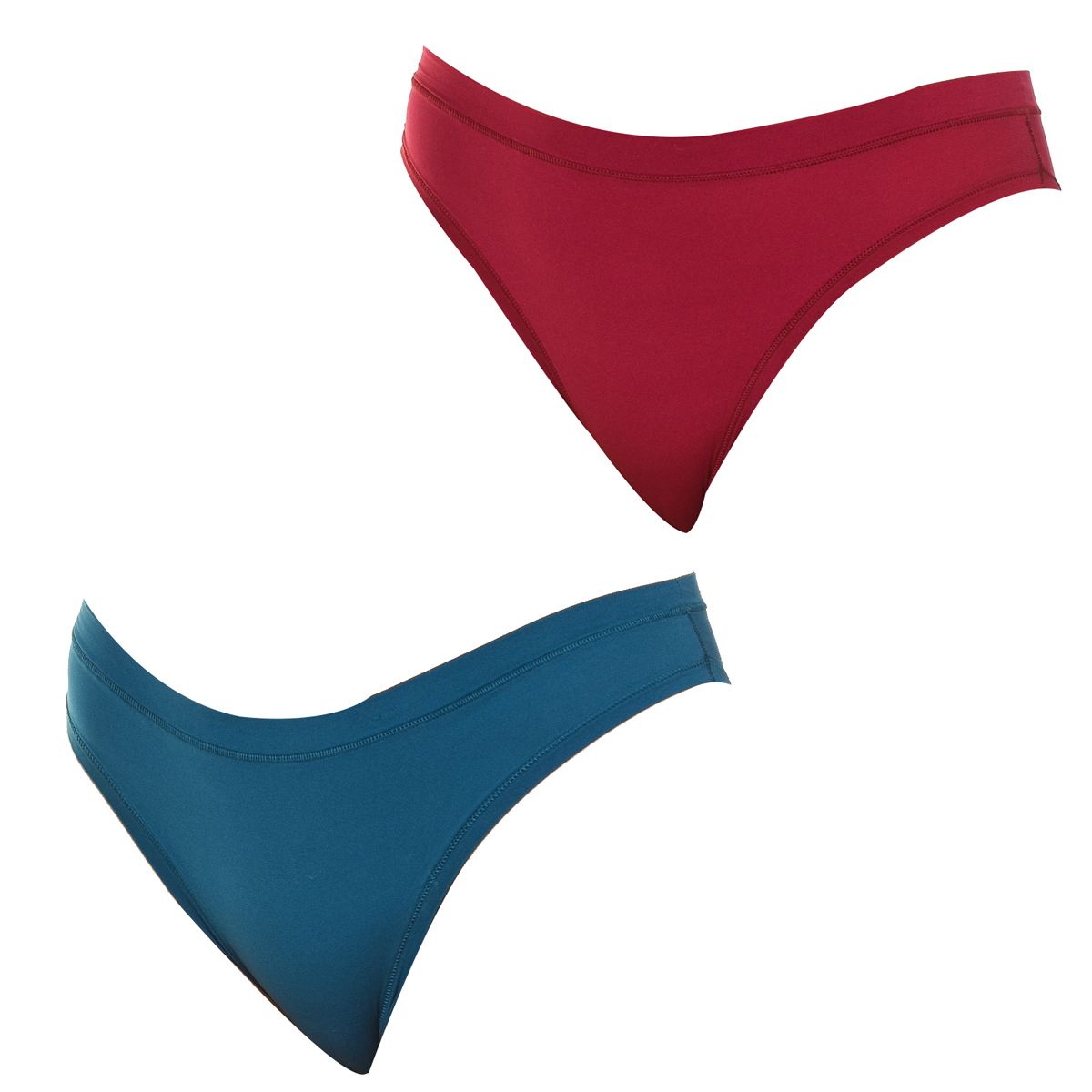 Elastische Hüftslips Doppelpack