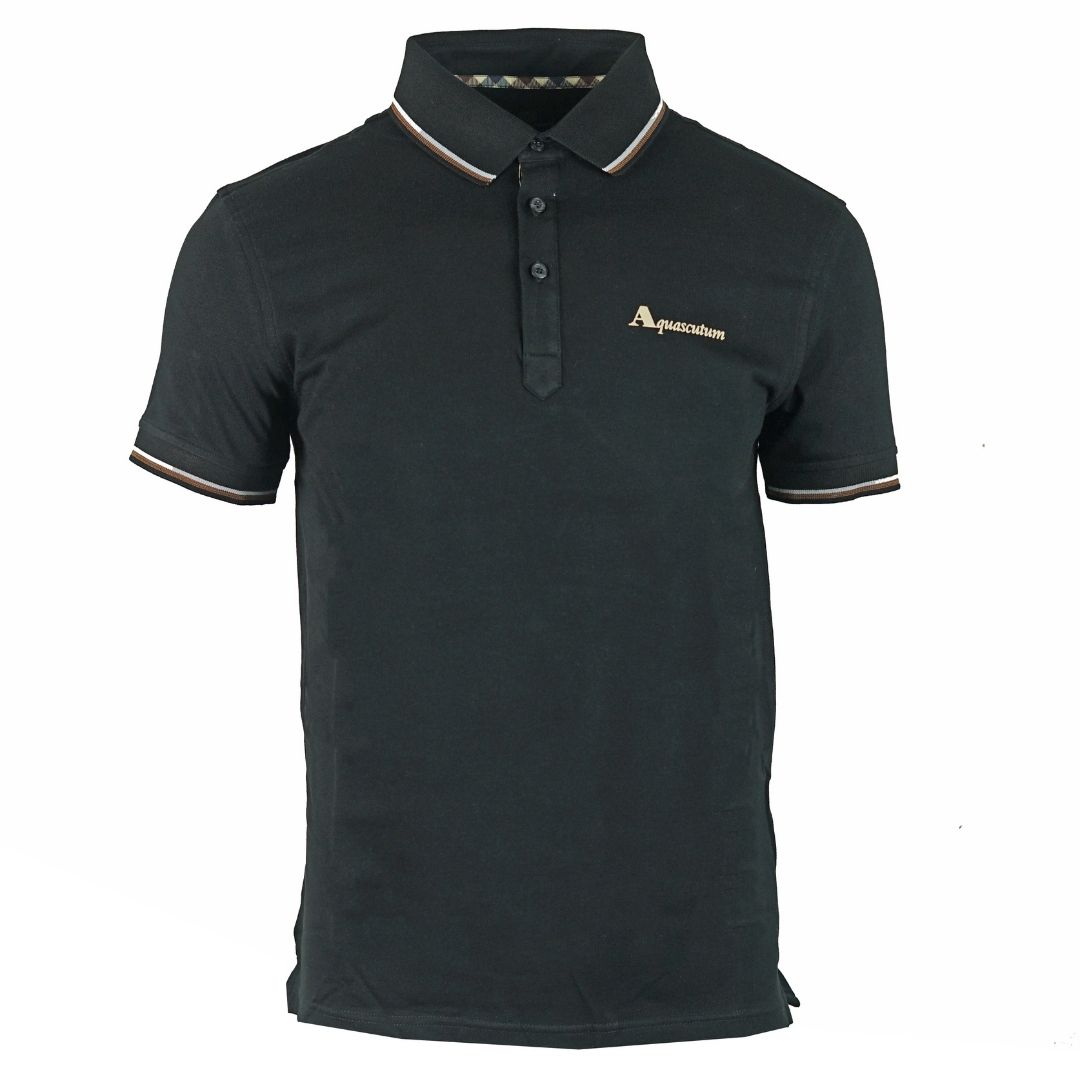 Klassisches Polohemd mit Logo-Stickerei