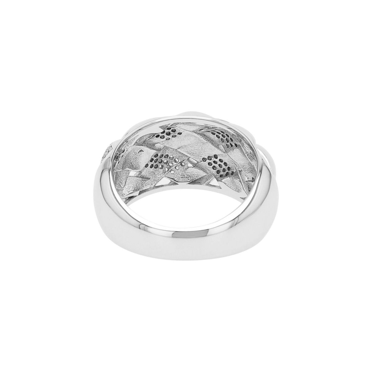 JOOP! Ring mit Stein für Damen, Silber 925, Zirkonia, Silber, 56