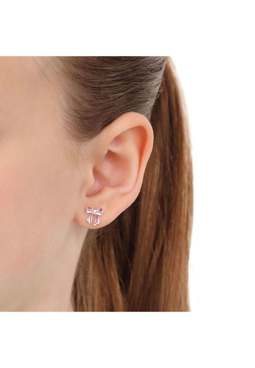 Ohrstecker mit Schleifen-Motiv