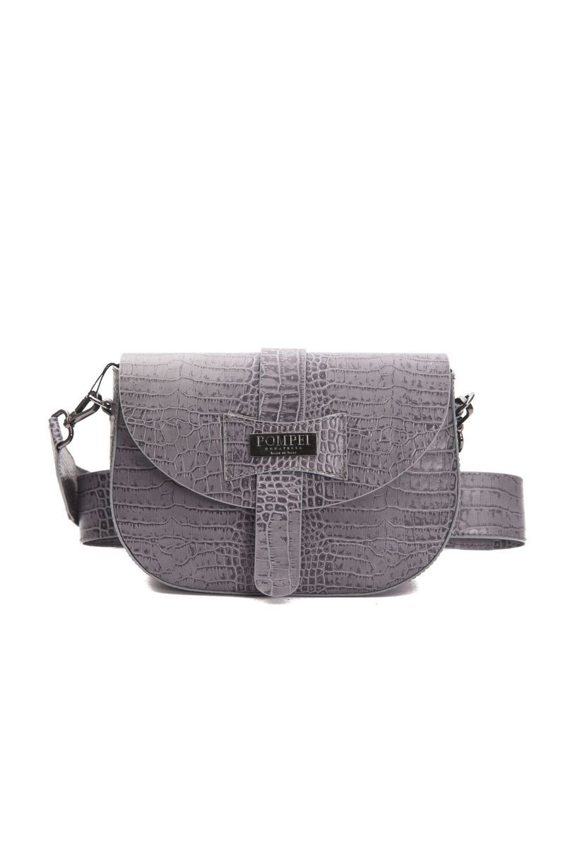 Geprägte Leder Satteltasche