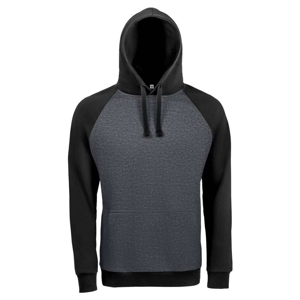 Zweifarbiger Raglanärmel-Hoodie