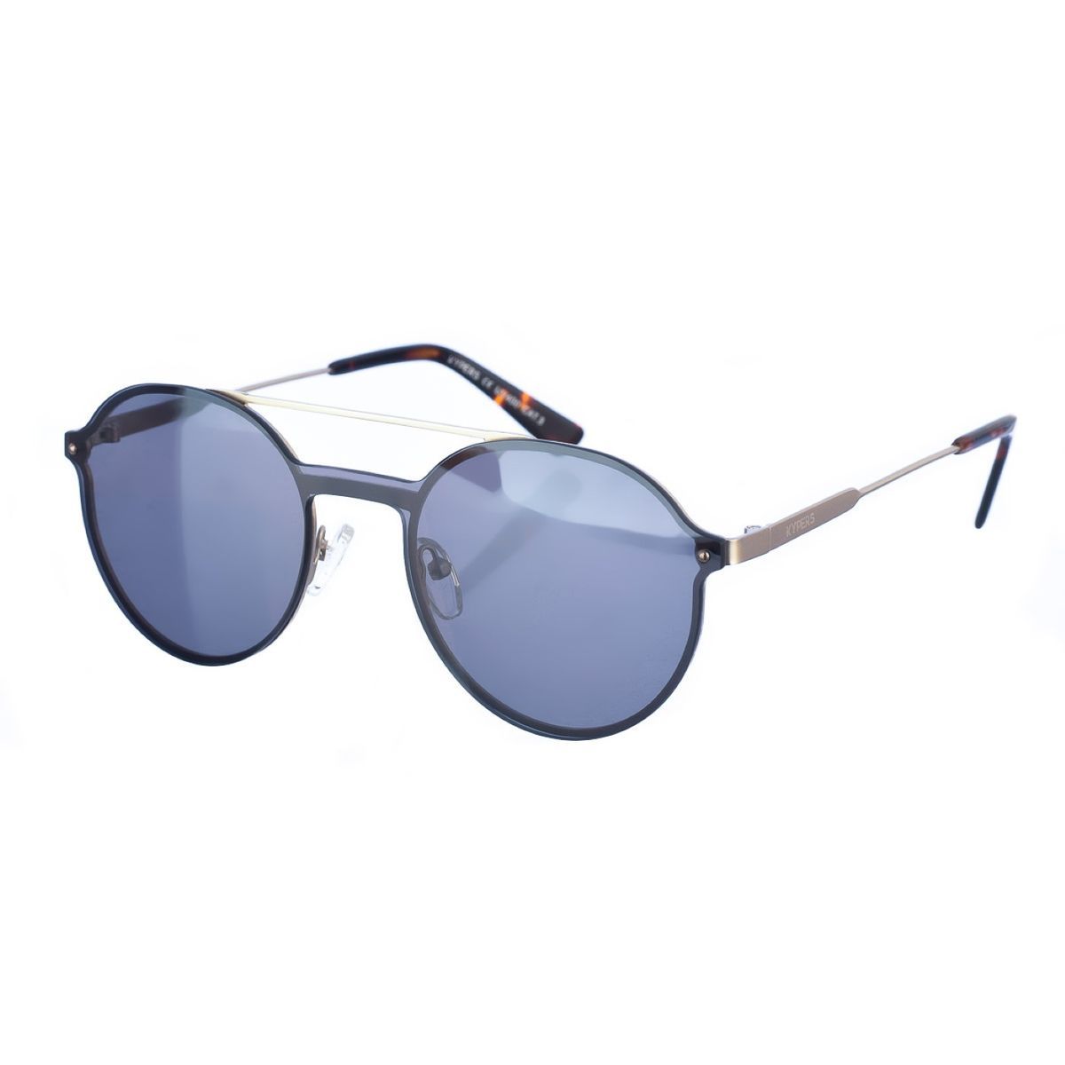 Runde Sonnenbrille mit Metallrahmen