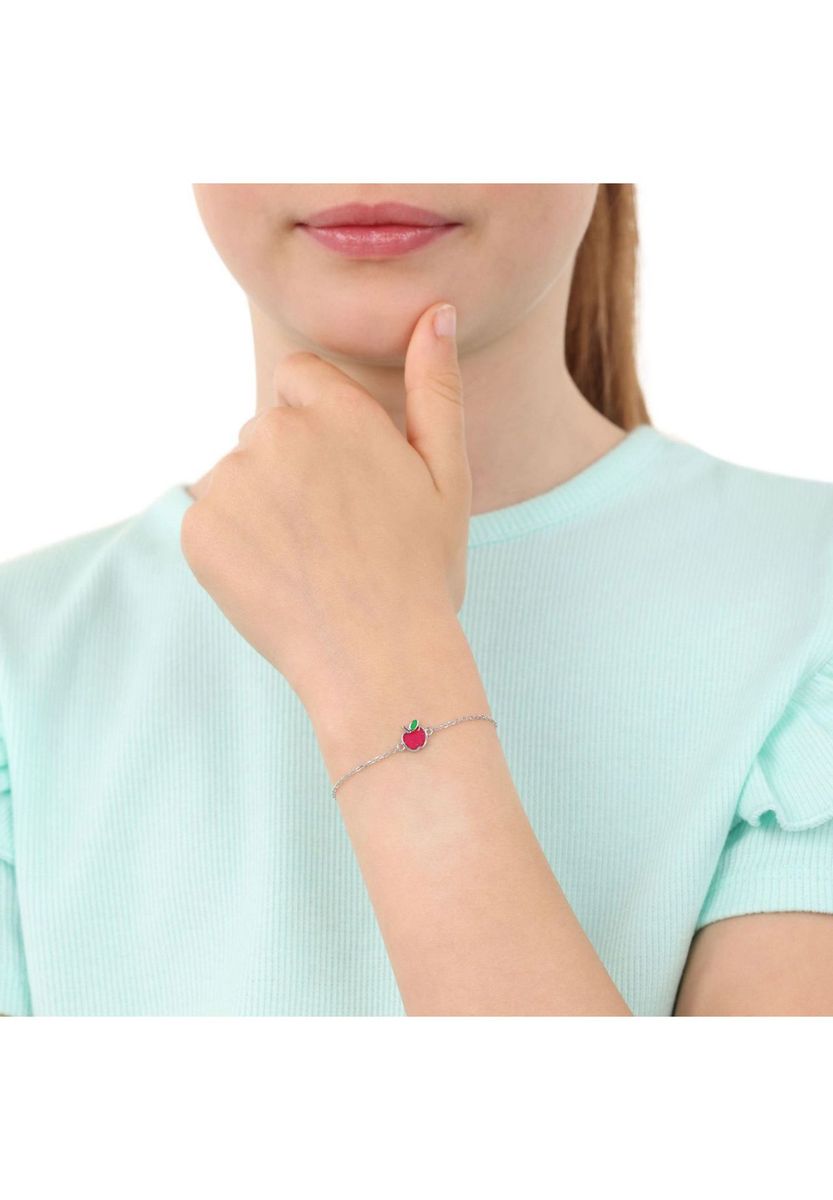 Bezauberndes Apfel-Charm-Armband für Mädchen