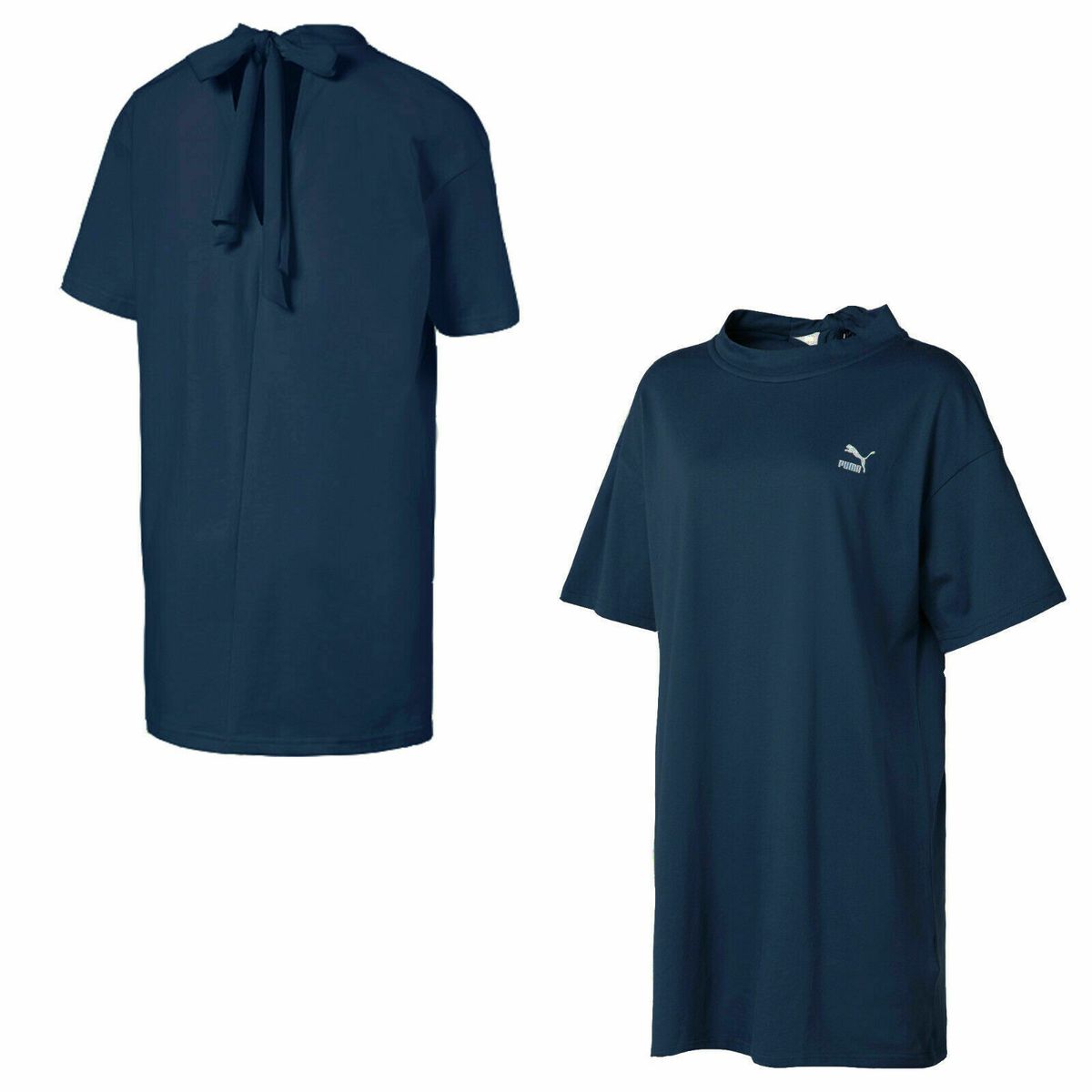 Damen Oversized Shirt mit Rückenband