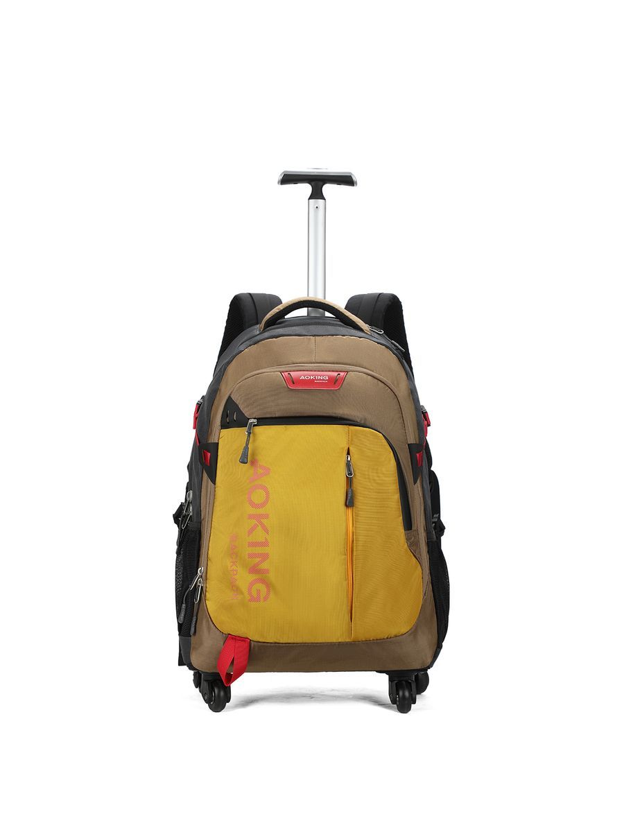 Rollender Reiserucksack mit Teleskopgriff