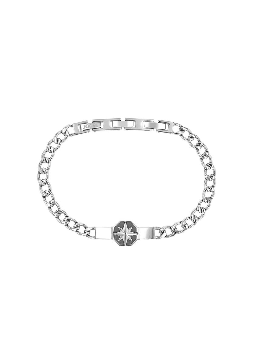 Herren-Edelstahl-Kompassarmband