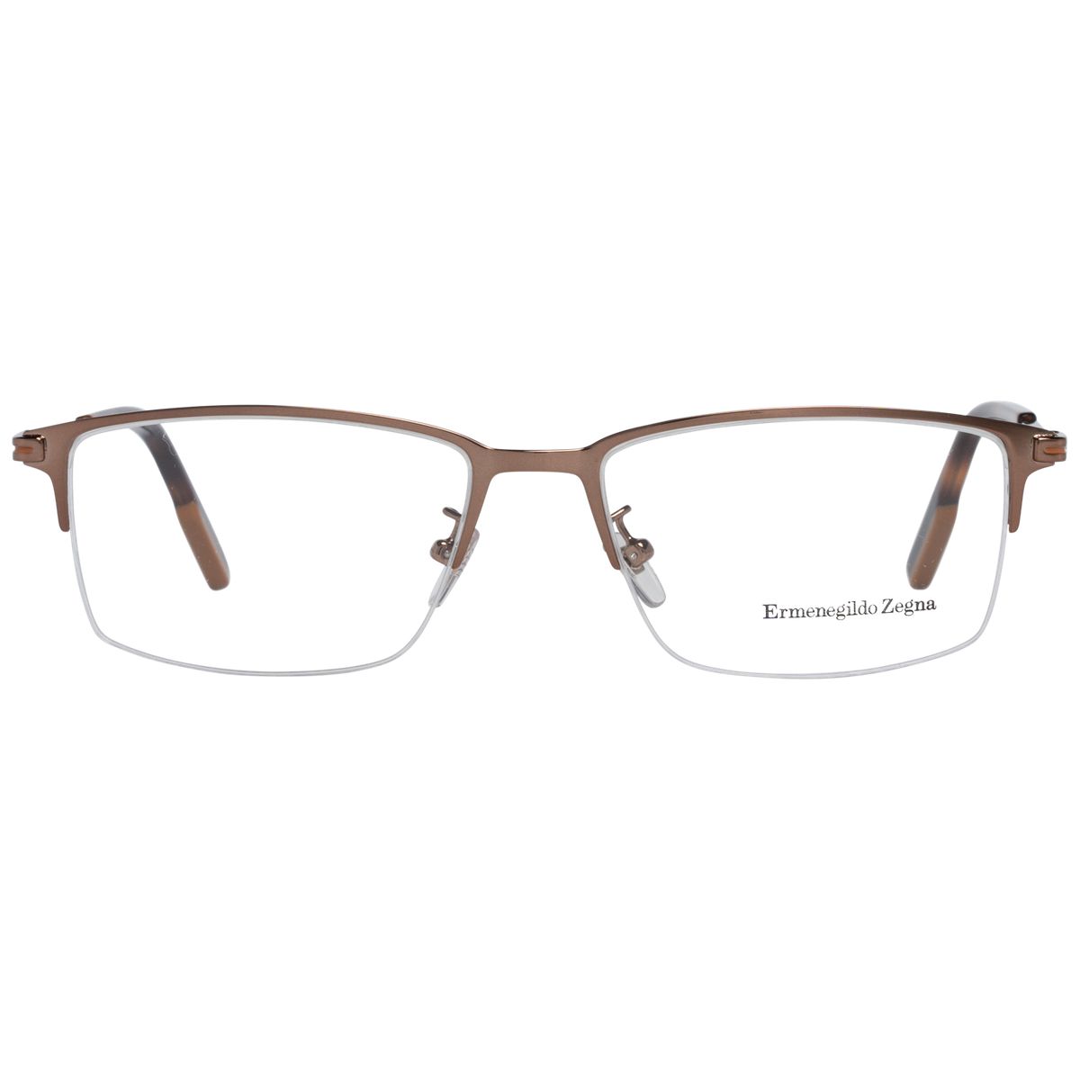 Elegante Halbrand-Brille in Rechteckform