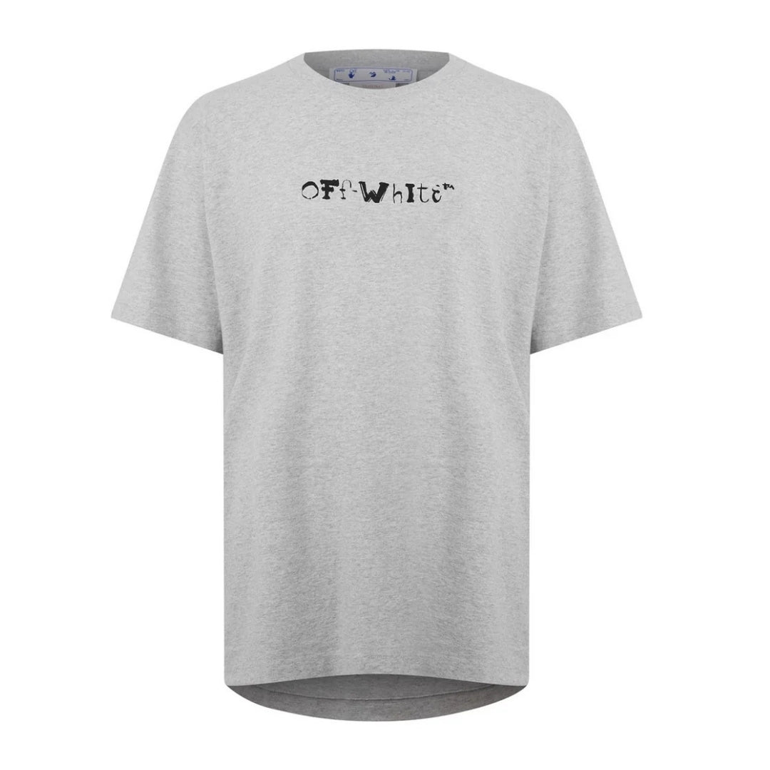Off-White Graues Logo Skate T-Shirt