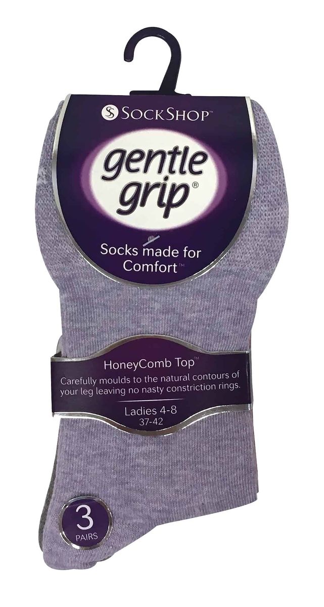 Nicht-elastische Socken mit Honeycomb-Top