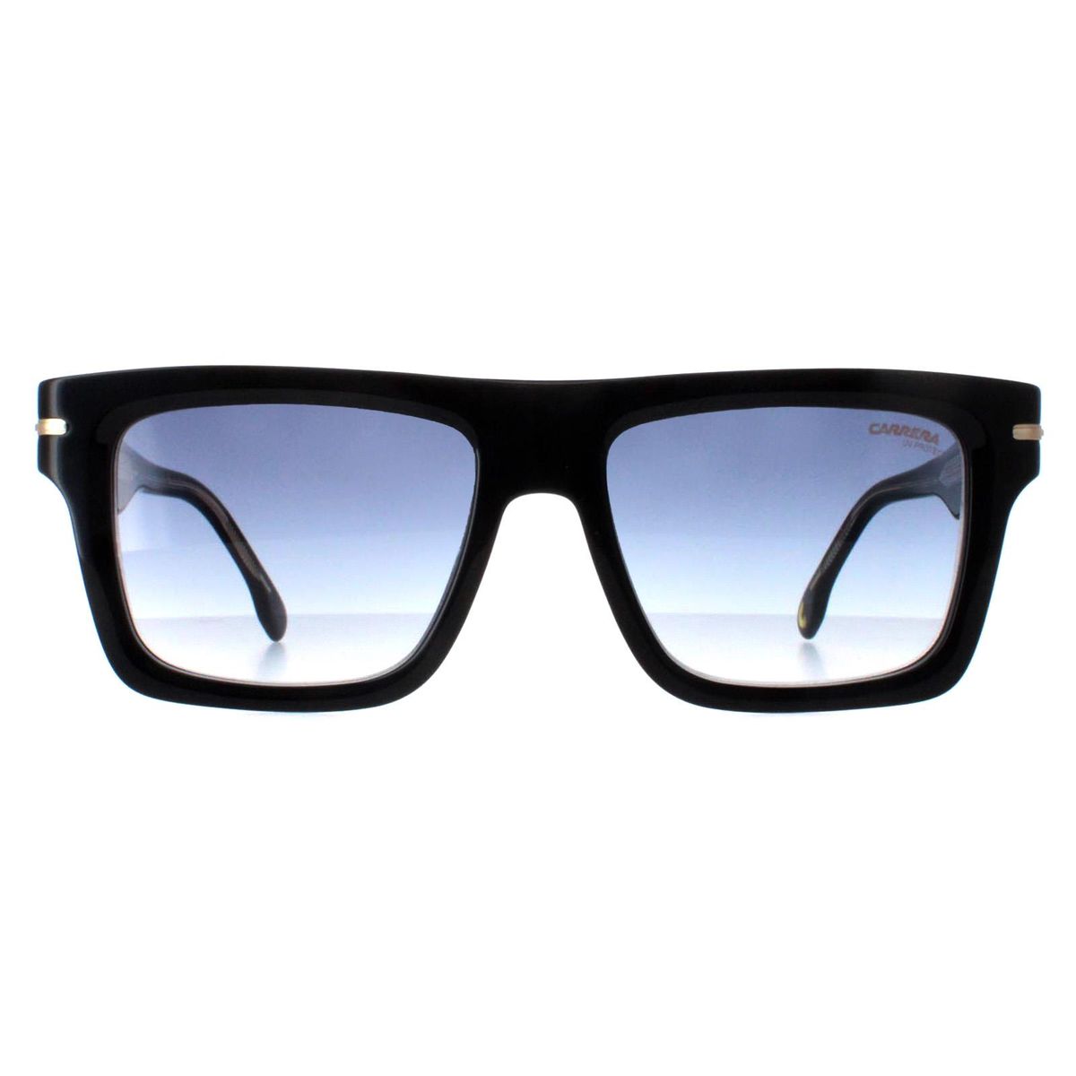 Sonnenbrille mit quadratischem Rahmen und Farbverlaufsgläsern