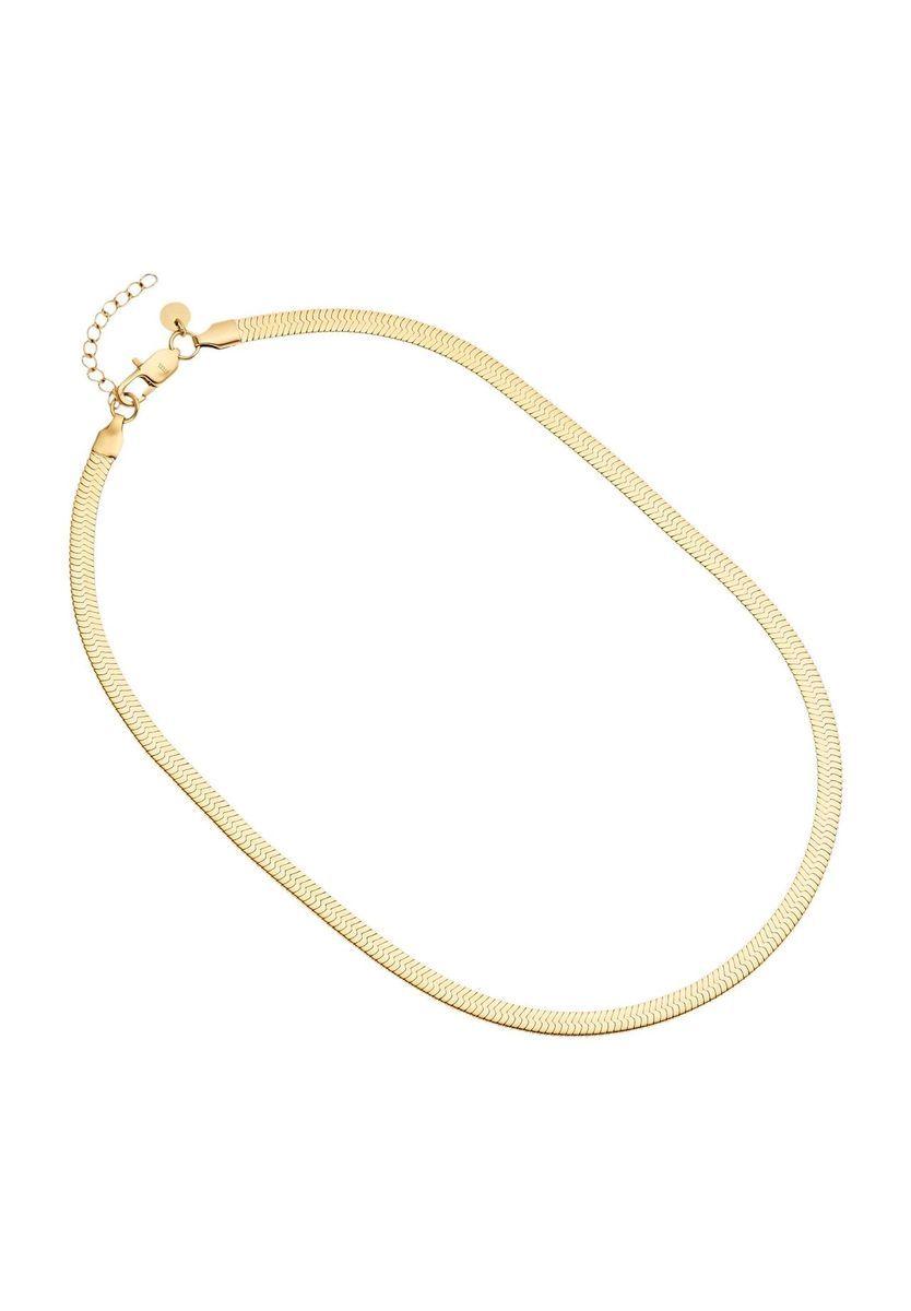 NOELANI Damen Halskette "Chunky Chain 2030012", Edelstahl, gold