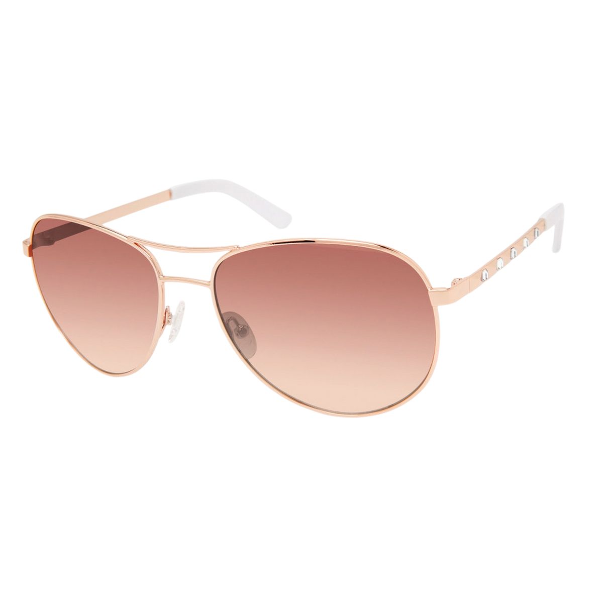 Damen-Pilotenbrille mit Nietendetails