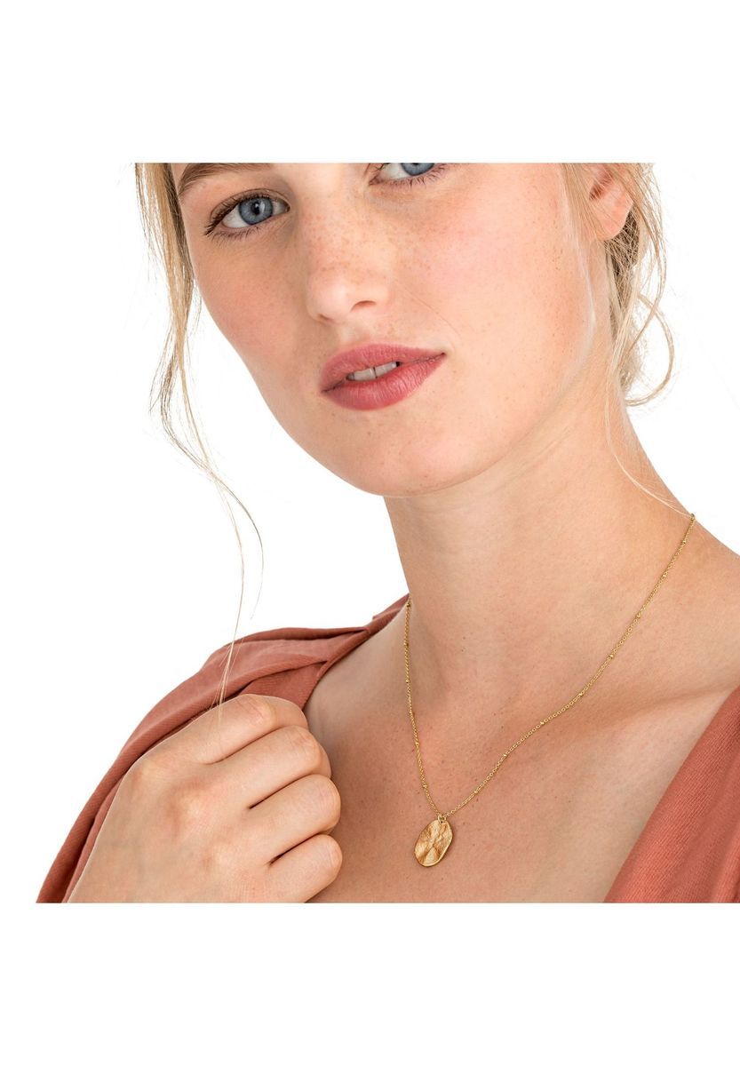 NOELANI Damen Kette mit Anhänger "2030092", 925er Silber, gold