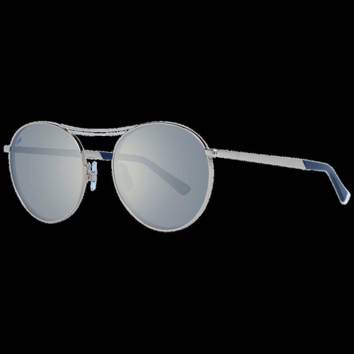 Runde Doppelsteg-Verspiegelte Sonnenbrille