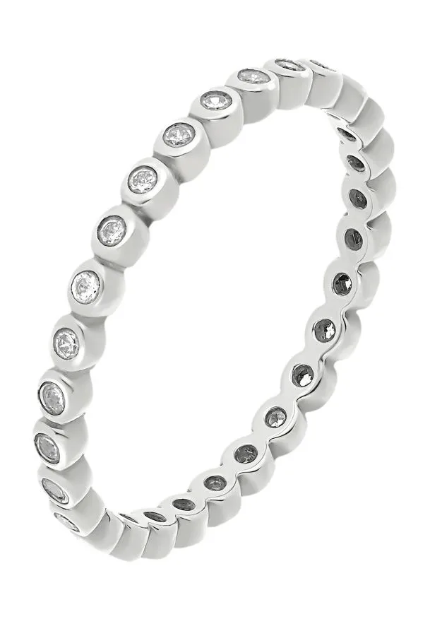NOELANI Damen Ring, 925er Sterling Silber, SILBER
