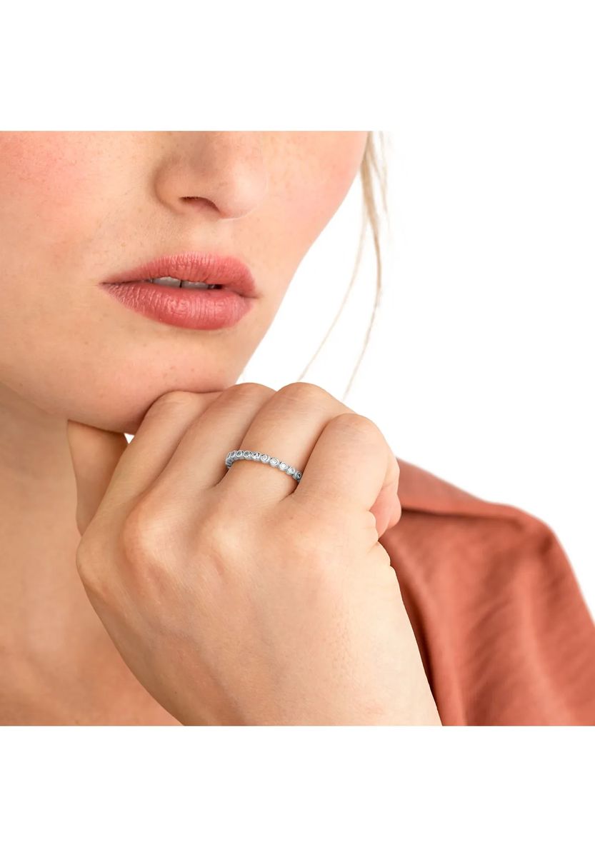 NOELANI Damen Ring, 925er Sterling Silber, SILBER