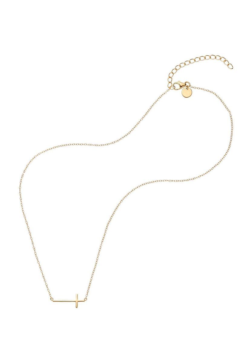 NOELANI Damen Kette mit Anhänger "2030199", 925er Silber, gold