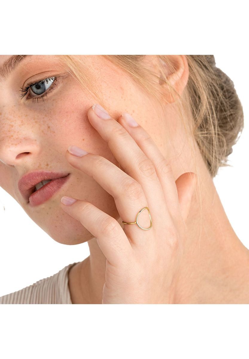 NOELANI Damen Ring, 925er Silber, GOLD