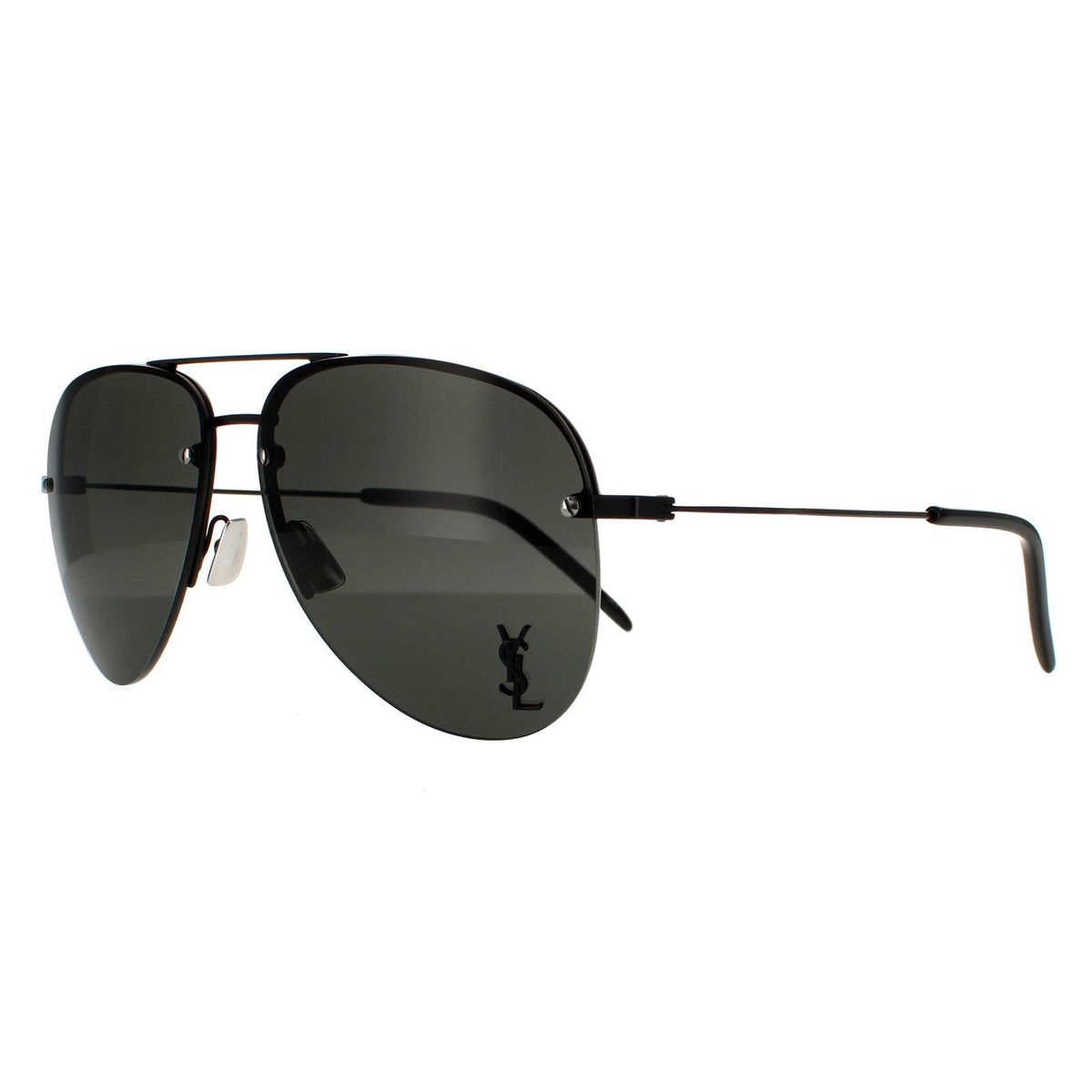 Randlose Metall-Pilotenbrille