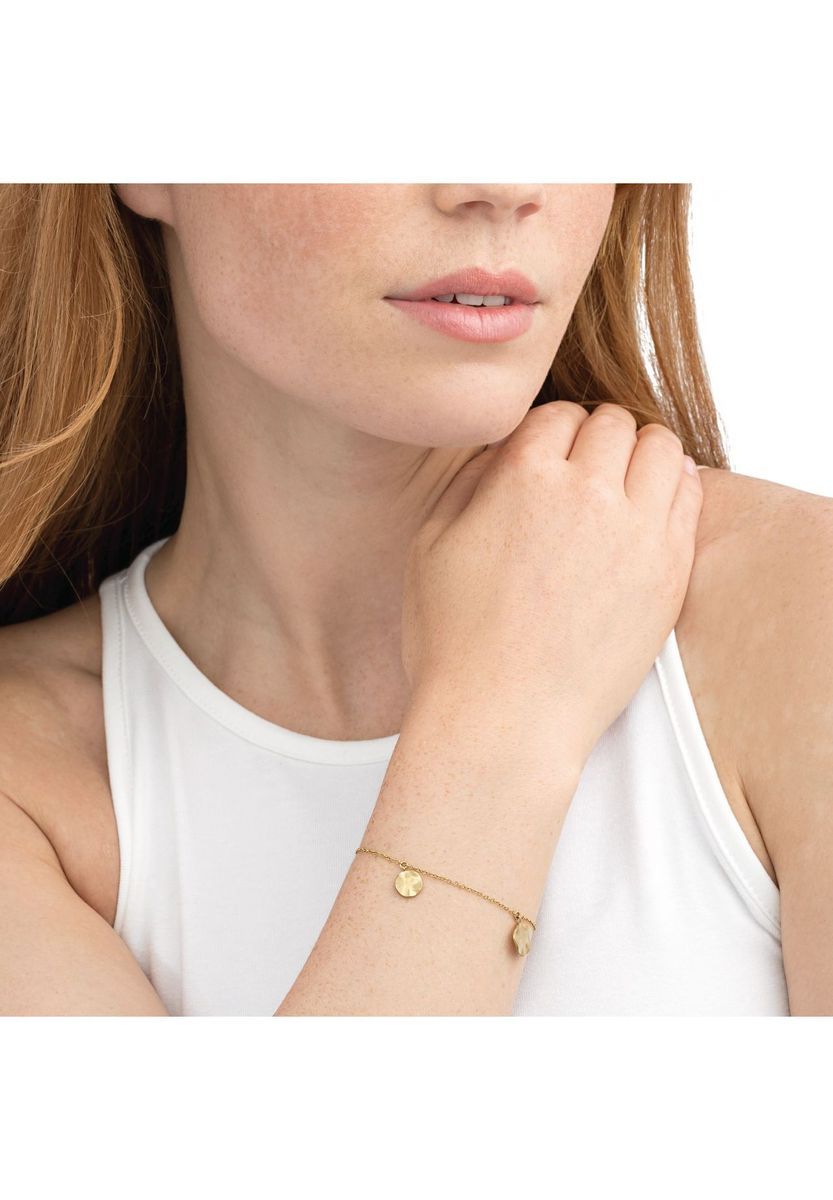 NOELANI Damen Armband "Coin 2032737", Edelstahl, gold