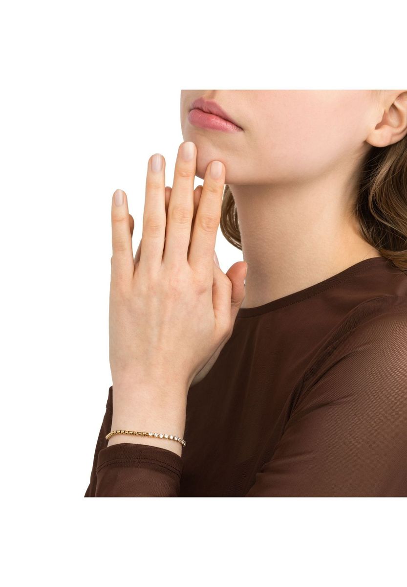 NOELANI Damen Armband, Edelstahl, GOLD