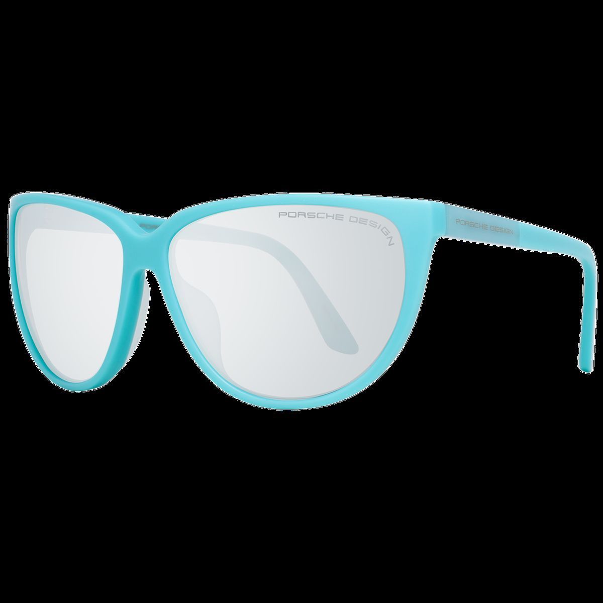 Sonnenbrille mit Schmetterlingsrahmen und verspiegelten Gläsern