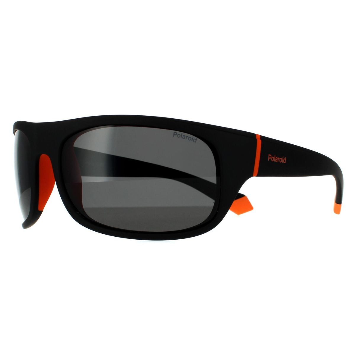 Sportliche polarisierte Wrap-Around-Sonnenbrille