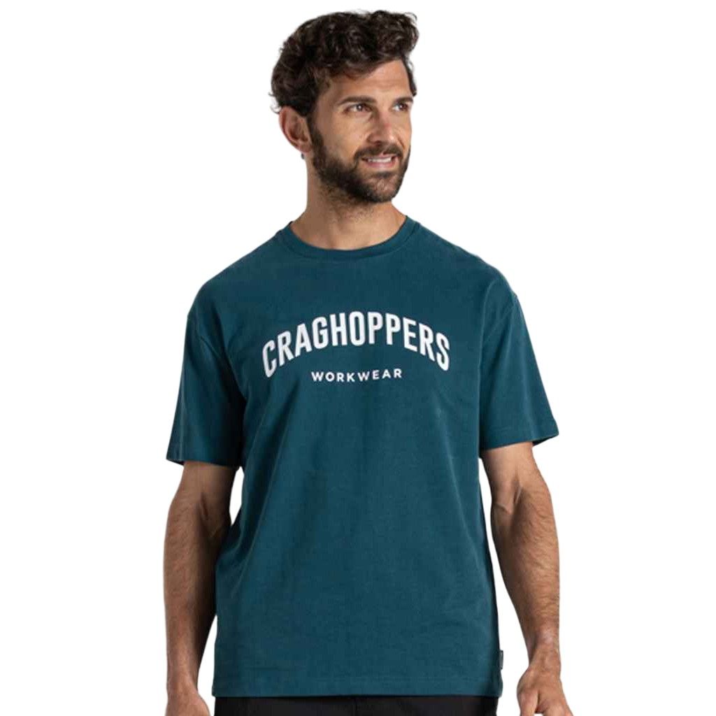 Bio-Baumwoll-T-Shirt mit Logo-Print