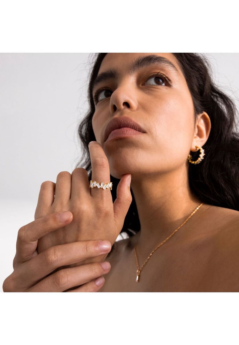 NOELANI Damen Ring, 925er Silber, GOLD