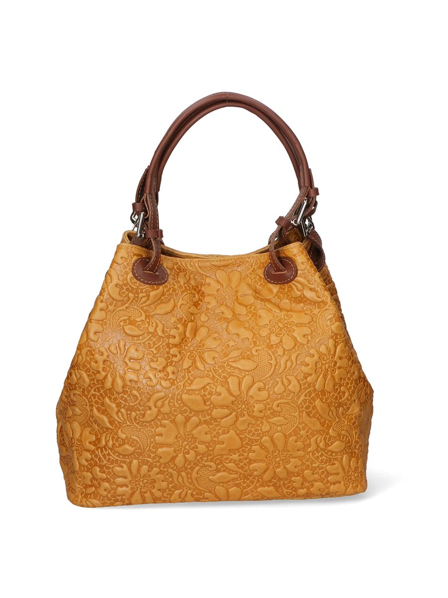 Handtasche aus geprägtem Leder