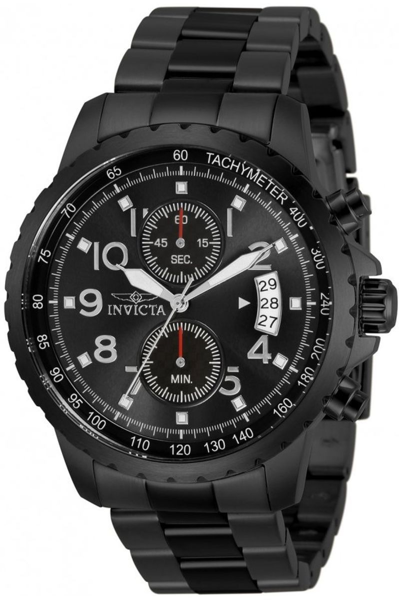 Herren Chronograph Uhr aus Edelstahl