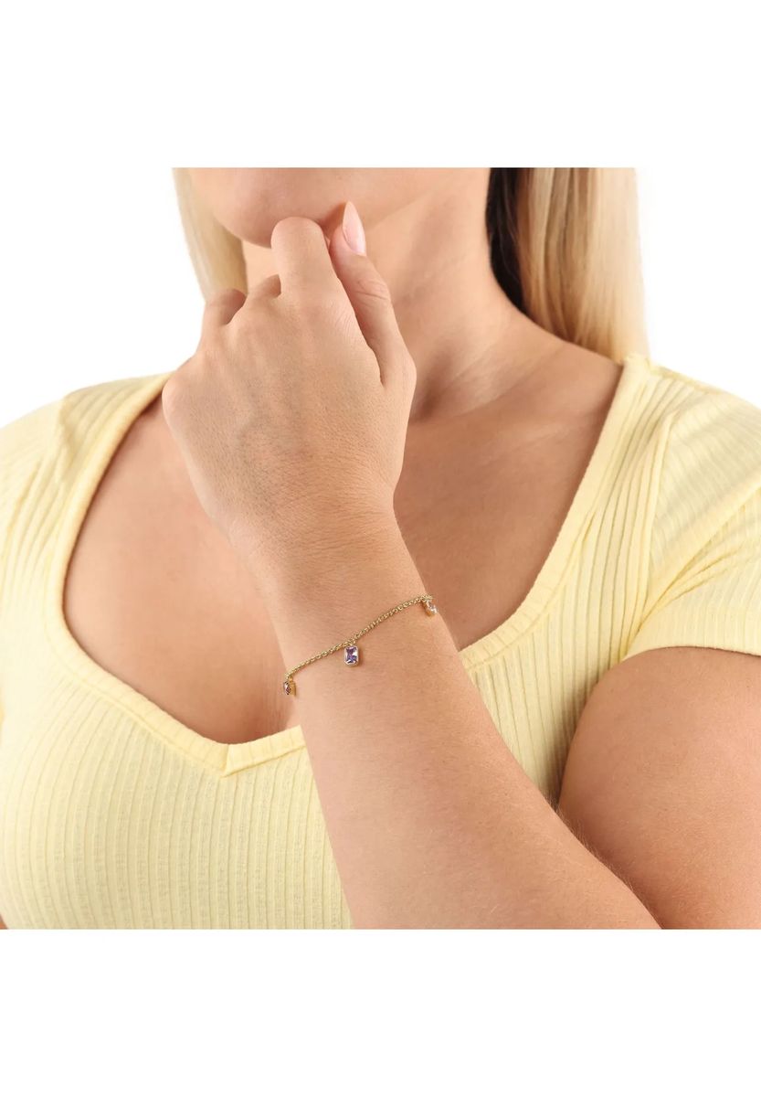 NOELANI Damen Armband, 925er Silber, GOLD