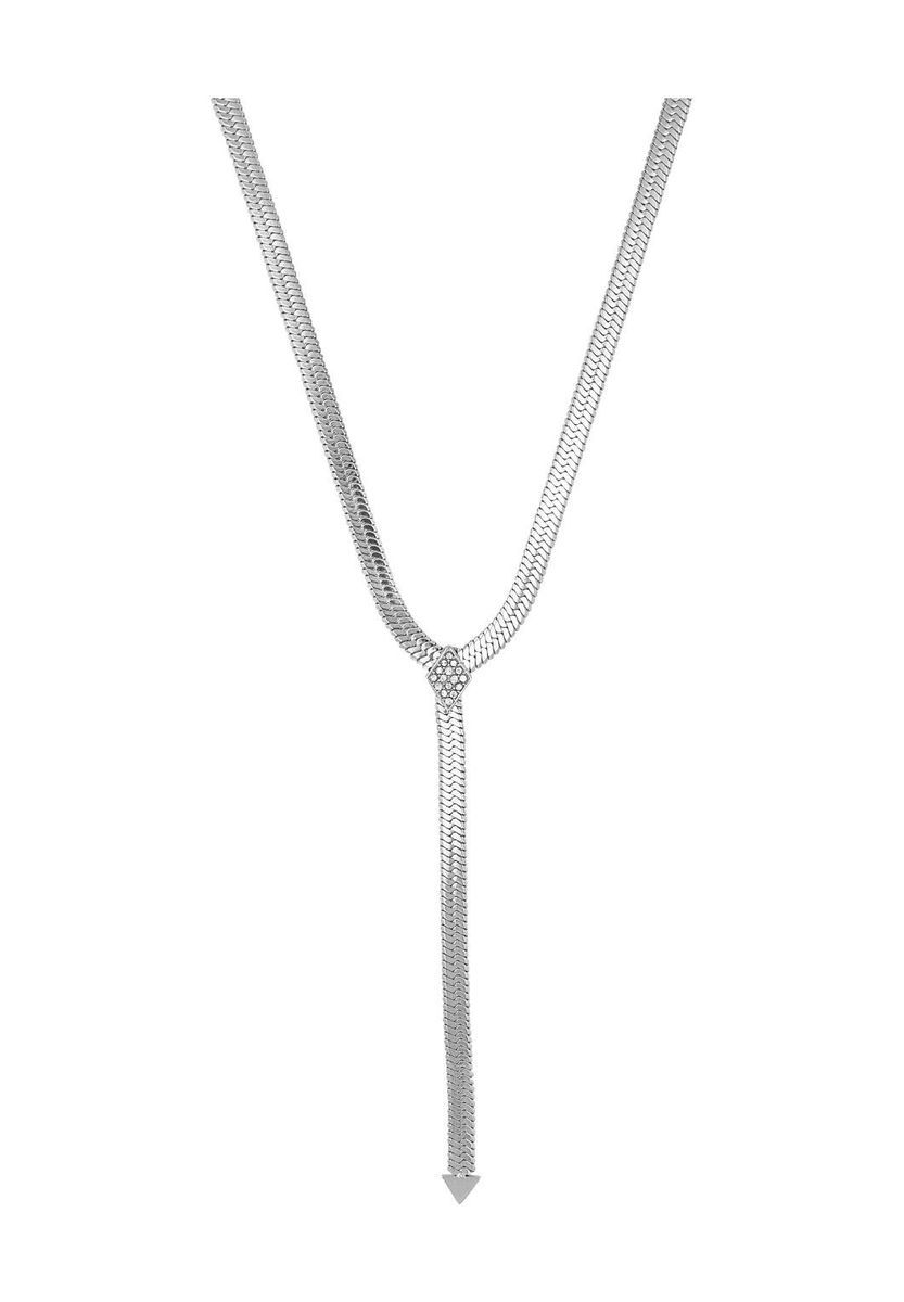 NOELANI Damen Kette, Edelstahl, SILBER