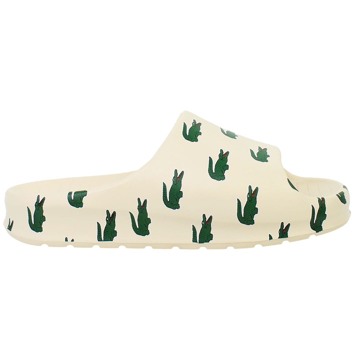 Bequeme Pantolette mit Krokodil-Print