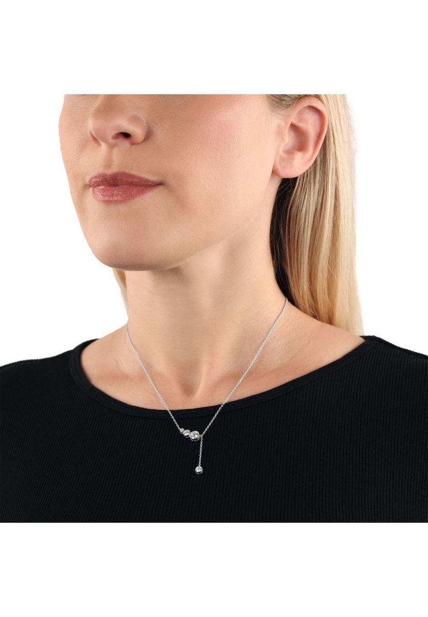 NOELANI Damen Kette mit Anhänger, 925er Sterling Silber, SILBER