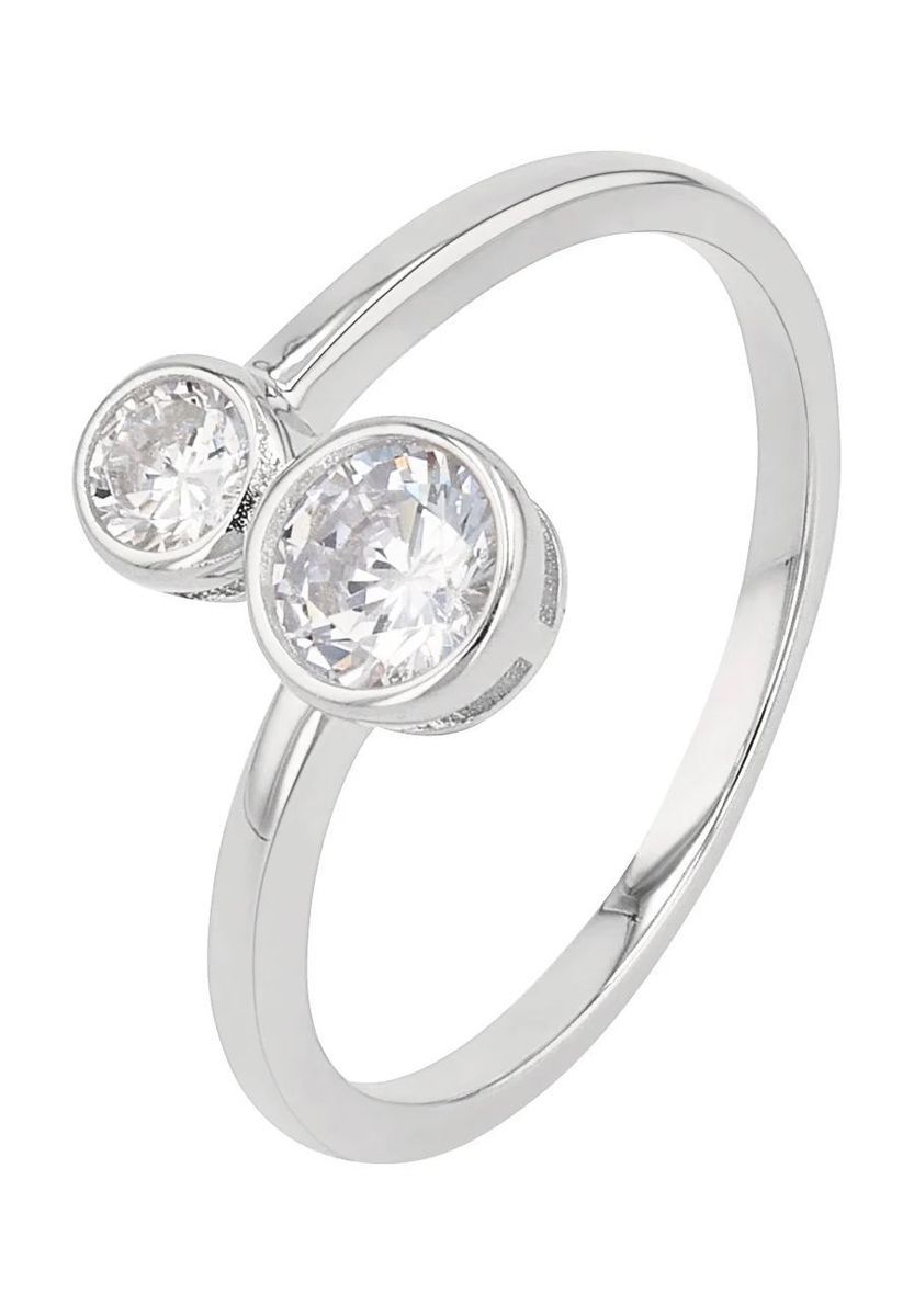 NOELANI Damen Ring, 925er Sterling Silber, SILBER, 52