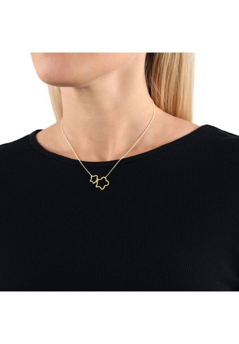 NOELANI Damen Kette mit Anhänger, 925er Sterling Silber, SILBER