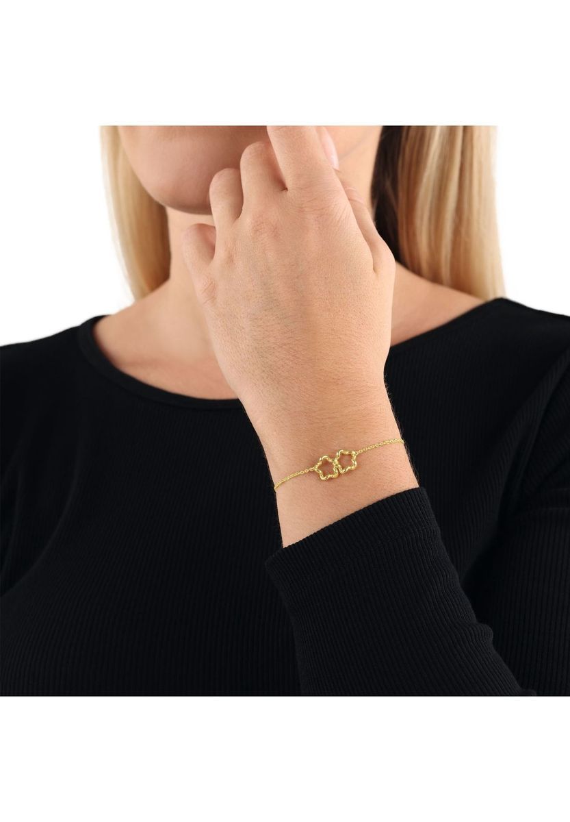 NOELANI Damen Armband, 925er Silber, GOLD