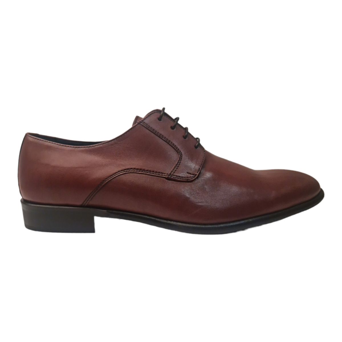 Herren Oxford-Lederschuh Braun