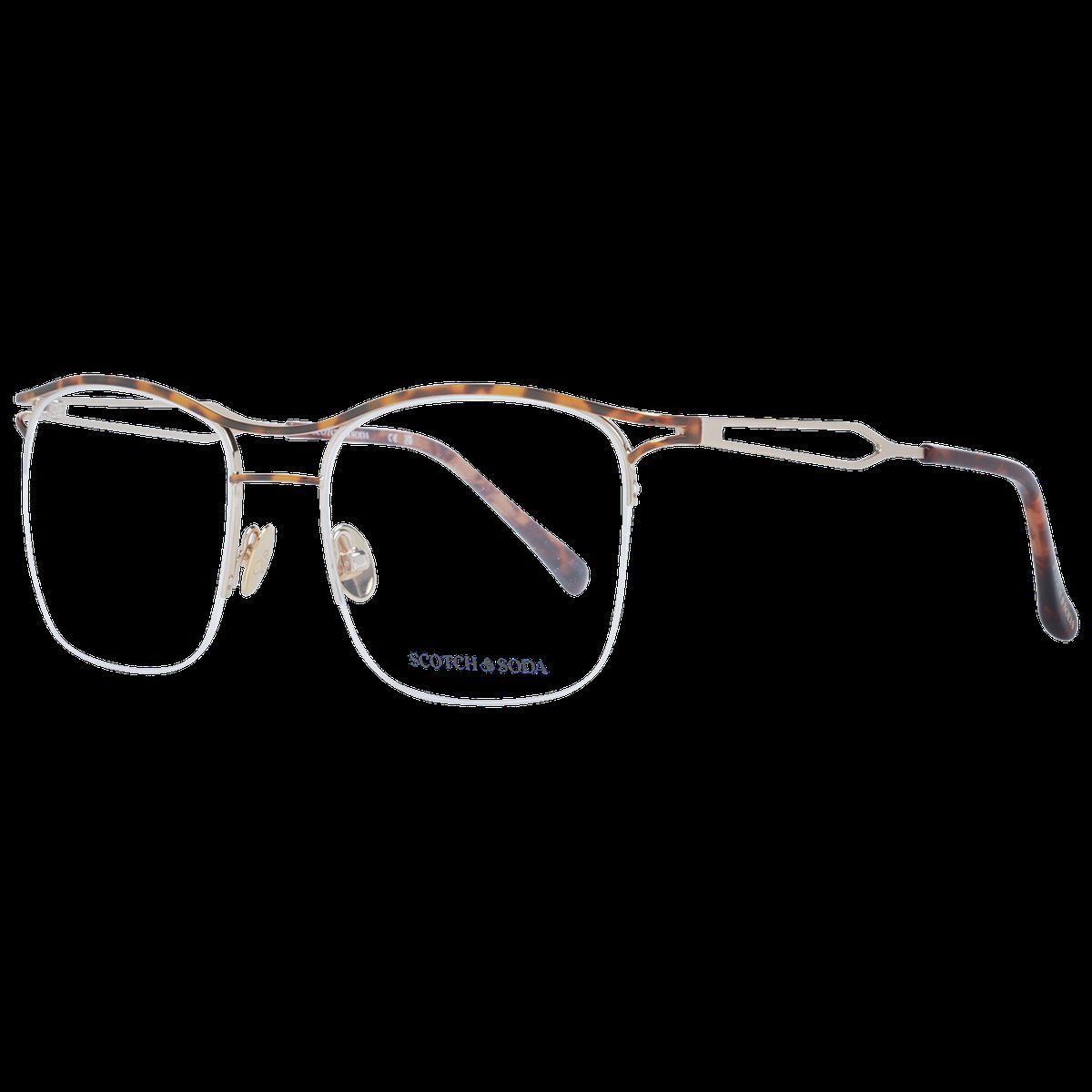 Quadratische Halbrand Metallrahmen Brille
